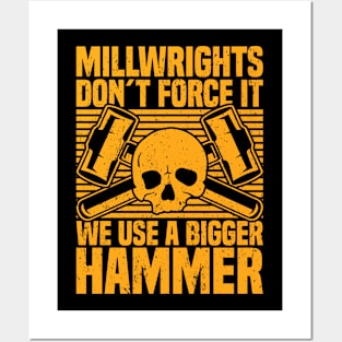 Millwright Hammer Millwrights Posters and Art